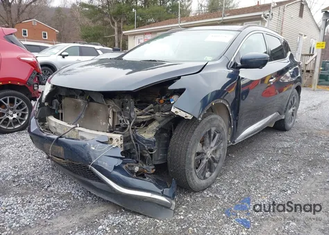 2018 Nissan Murano Sv z USA, uszkodzony, nr VIN 5N1AZ2MHXJN186930